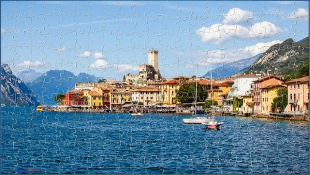 JIGSAW - LAKE GARDA and MALCESINE