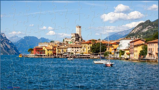 JIGSAW - A VIEW OF MALCESINE