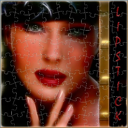 A DIGITAL JIGSAW - LIPSTICK - The Power of Red