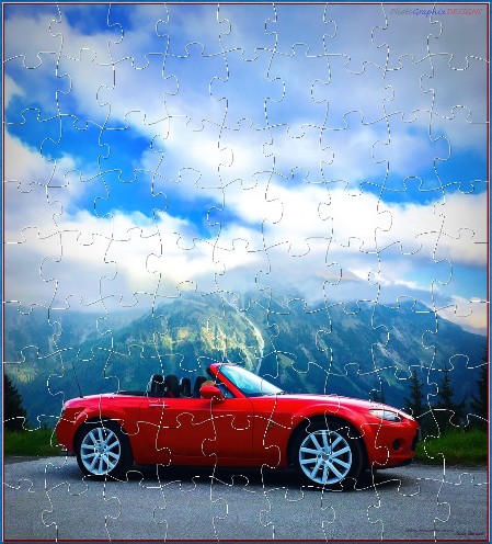 A DIGITAL JIGSAW - DRIVEN WITH PASSION: A TRUE RED IN THE AUSTRIAN ALPS