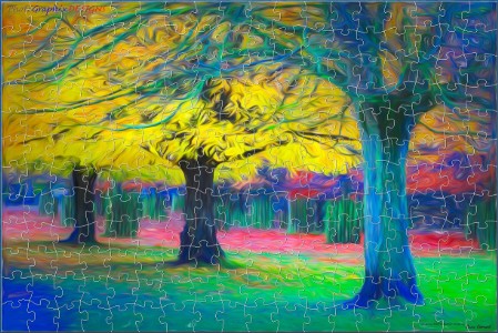 JIGSAW - A PALETTE OF AUTUMN COLOURS