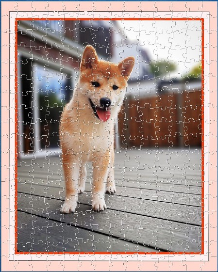 JIGSAW - JAPANESE SHIBA INU, PET GOG