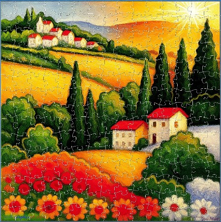 JIGSAW - TUSCANY