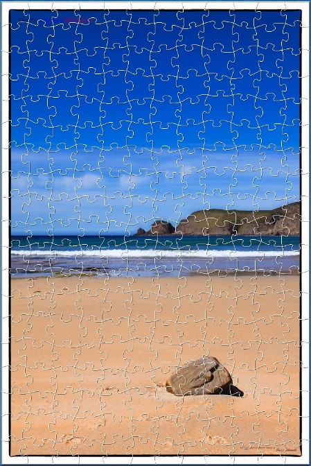 JIGSAW - FARR BEACH, SCOTLAND