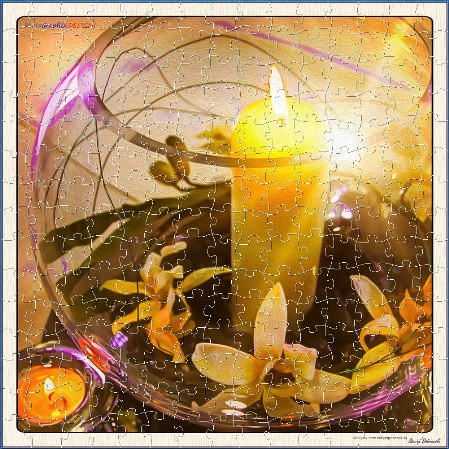 JIGSAW - Wedding Candle