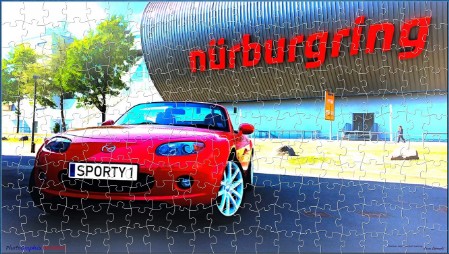 JIGSAW - True Red MX5 at Nürburgring
