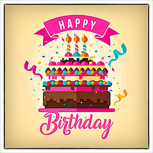 JIGSAW - HAPPY BIRTHDAY - BIRTHDAY CAKE